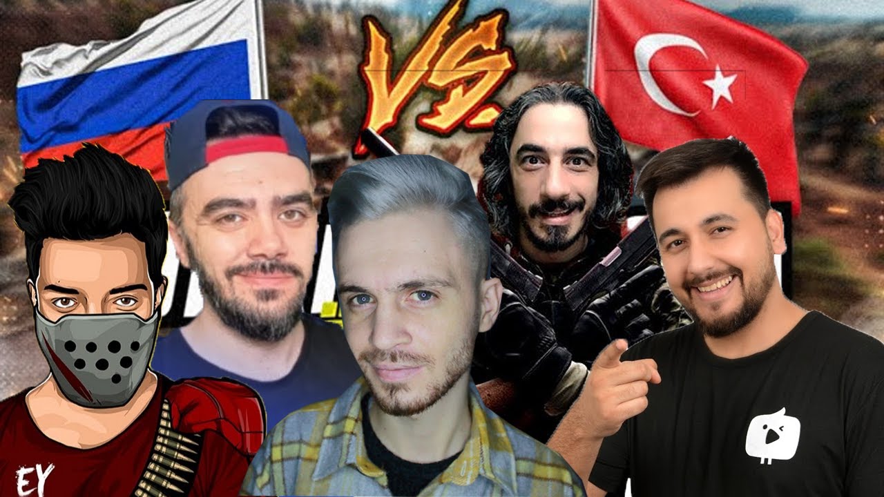 TARİHİN EN İYİ PUBG MOBİL KADROSU! RUSYA VS TÜRKİYE MAÇI 1. OYUN ( Fury, Mezarcı,Kozmik,Türkpro!)