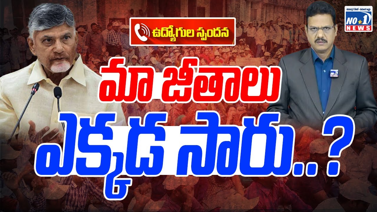మా జీతాలు ఎక్కడ సారు..? || AP Government Employees’ Issues || No.1 News Telugu