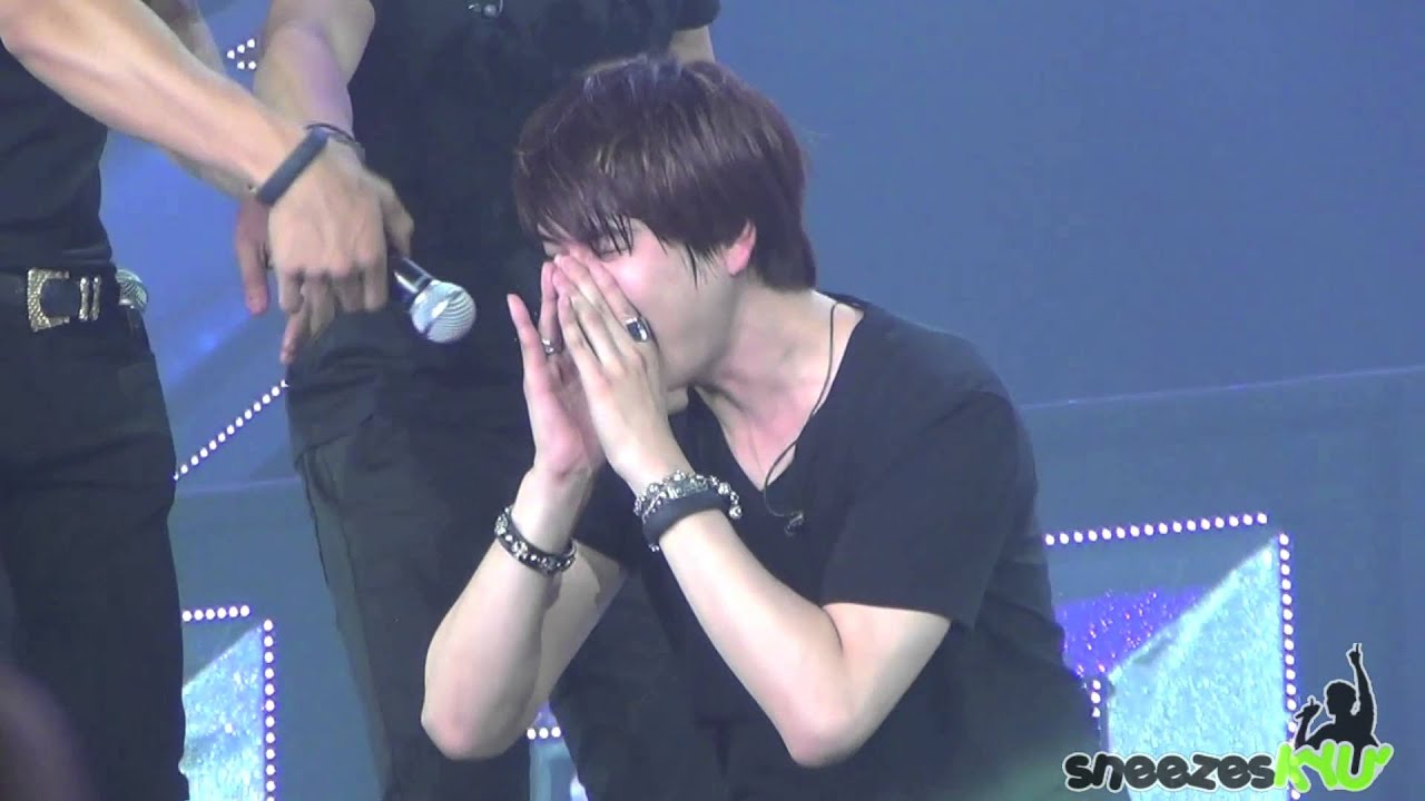 [Sneezes' cam]130804 Kyuhyun screamed in SS5BKK