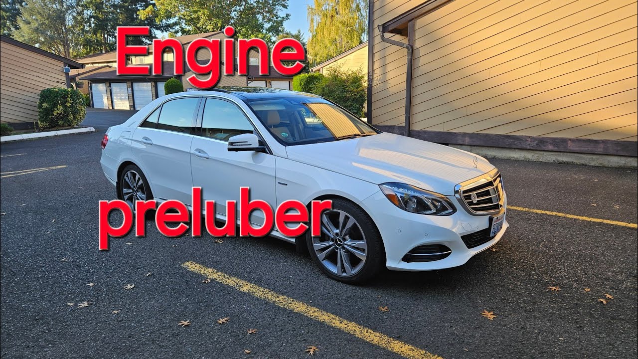 Mercedes E class W212 e250 OM651 engine preluber