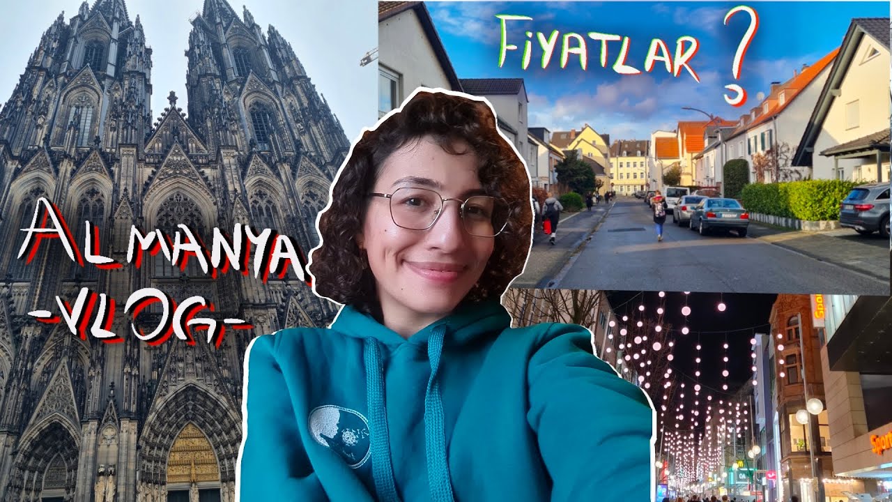 ALMANYA VLOG | KÖLN TURU | FİYATLAR, GEZİLECEK YERLER, YURT DIŞI HAYATI VE TAVSİYELER