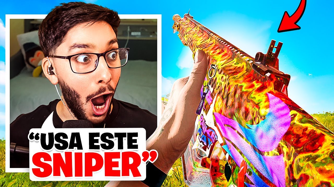 KESTO ME RETA a USAR ESTE SNIPER en WARZONE