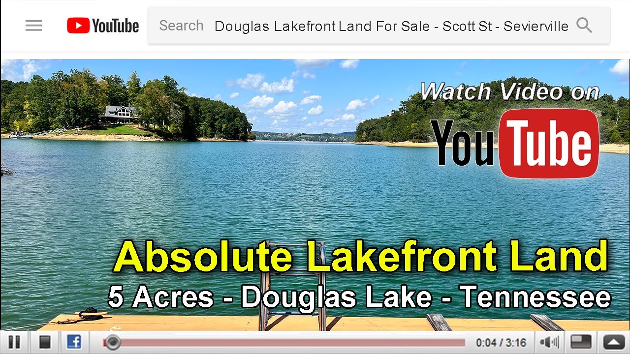Douglas Lakefront Land for Sale - Scott St - Sevierville TN - by Randy Bable of 10 Realty