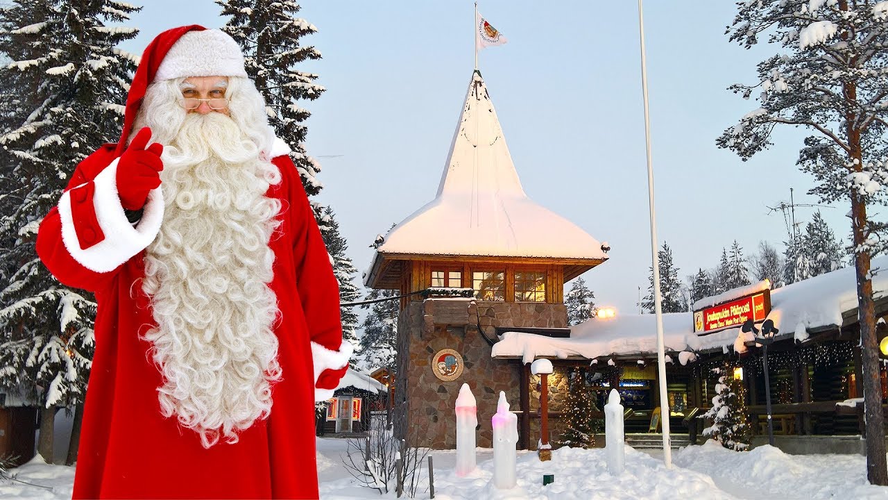 Descubriendo a Papá Noel 🎅 Santa Claus en su Pueblo en Rovaniemi, Finlandia | Video para familias