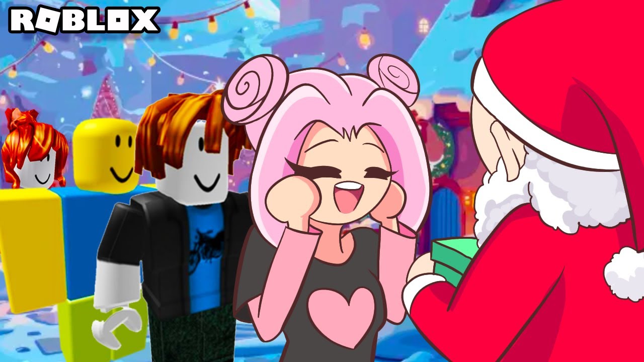 I Got a Present From Santa! :D | Roblox | Santa's Gift Line
