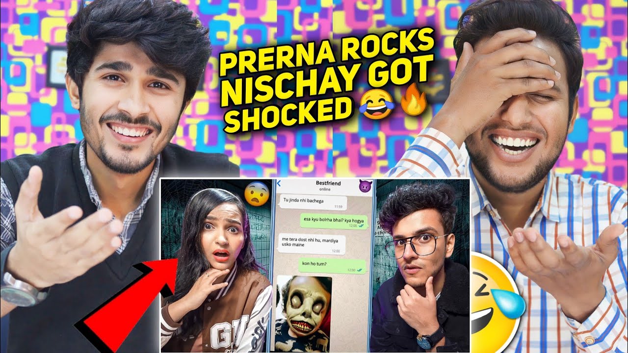 Scariest Whatsapp Chat Stories With My Sister Reaction 😂🔥| #wanderershub #trigeredinsan  V2funreacts