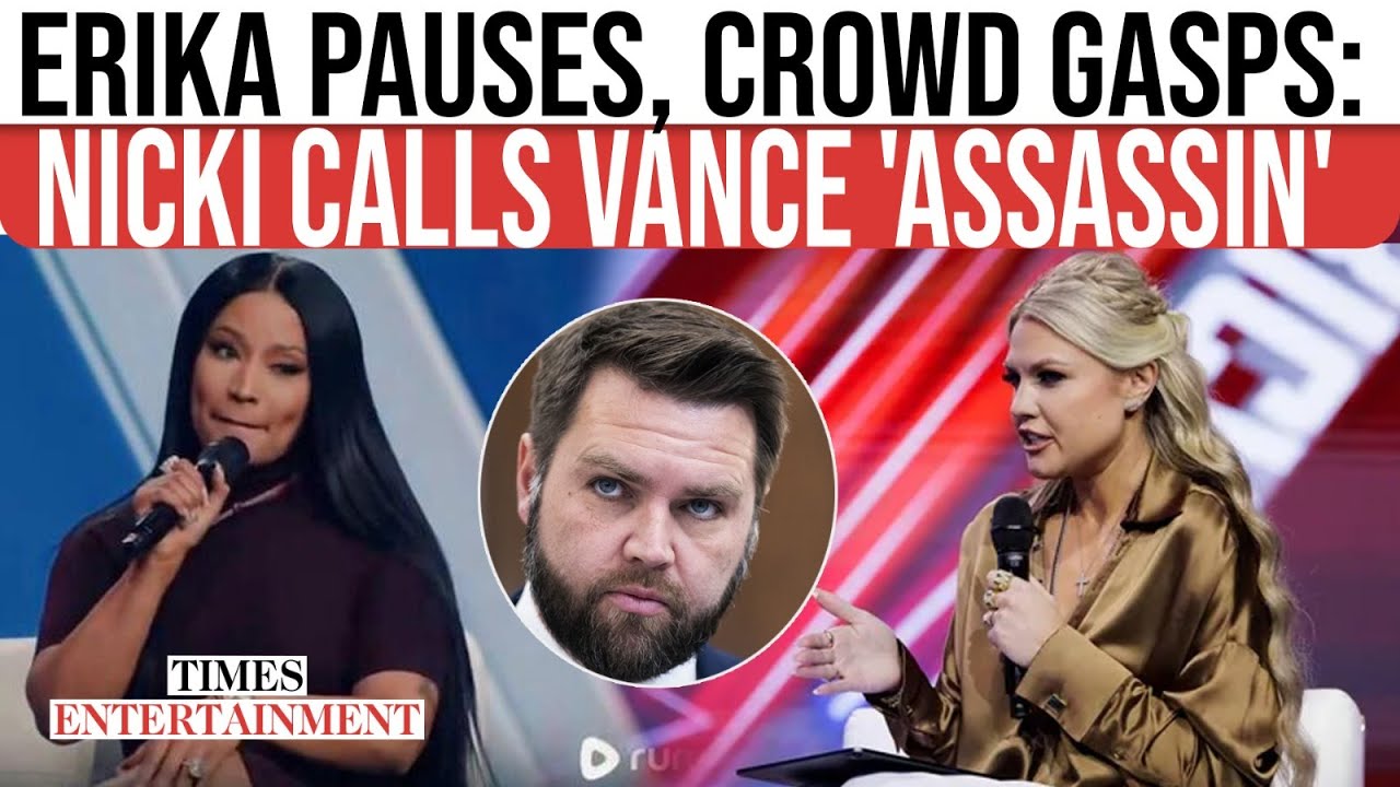 'Assassin V.P': Nicki Minaj's Vance Comment STUNS Erika Kirk, Audience At TPUSA's AmericaFest Event