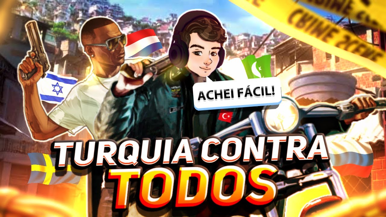 TURQUIA CONTRA TODOS DA CIDADE?! - GTA RP
