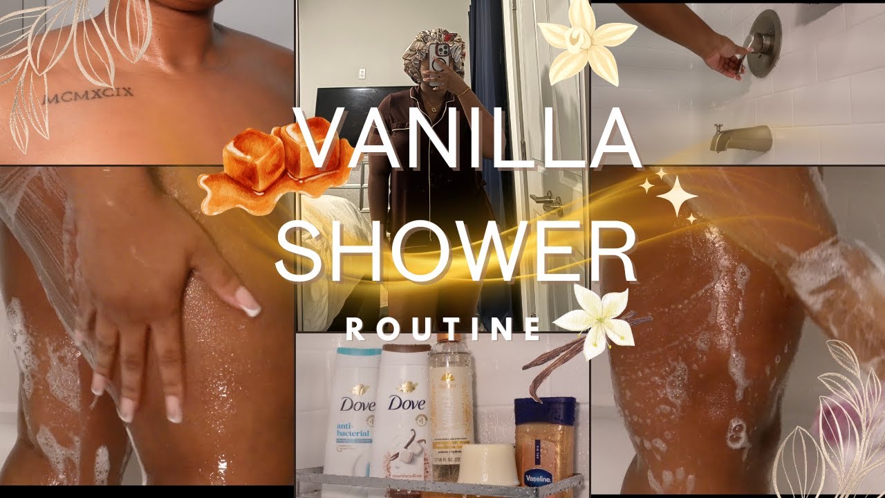 Glowy & Cozy Fall Shower Routine 🍂 | Sweet Vanilla & Marshmallow Self Care