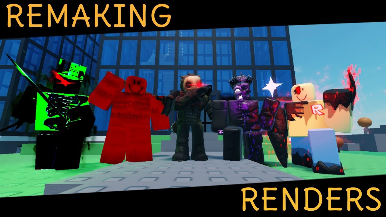 Remaking Forsaken Killer Renders because I want to (Roblox)