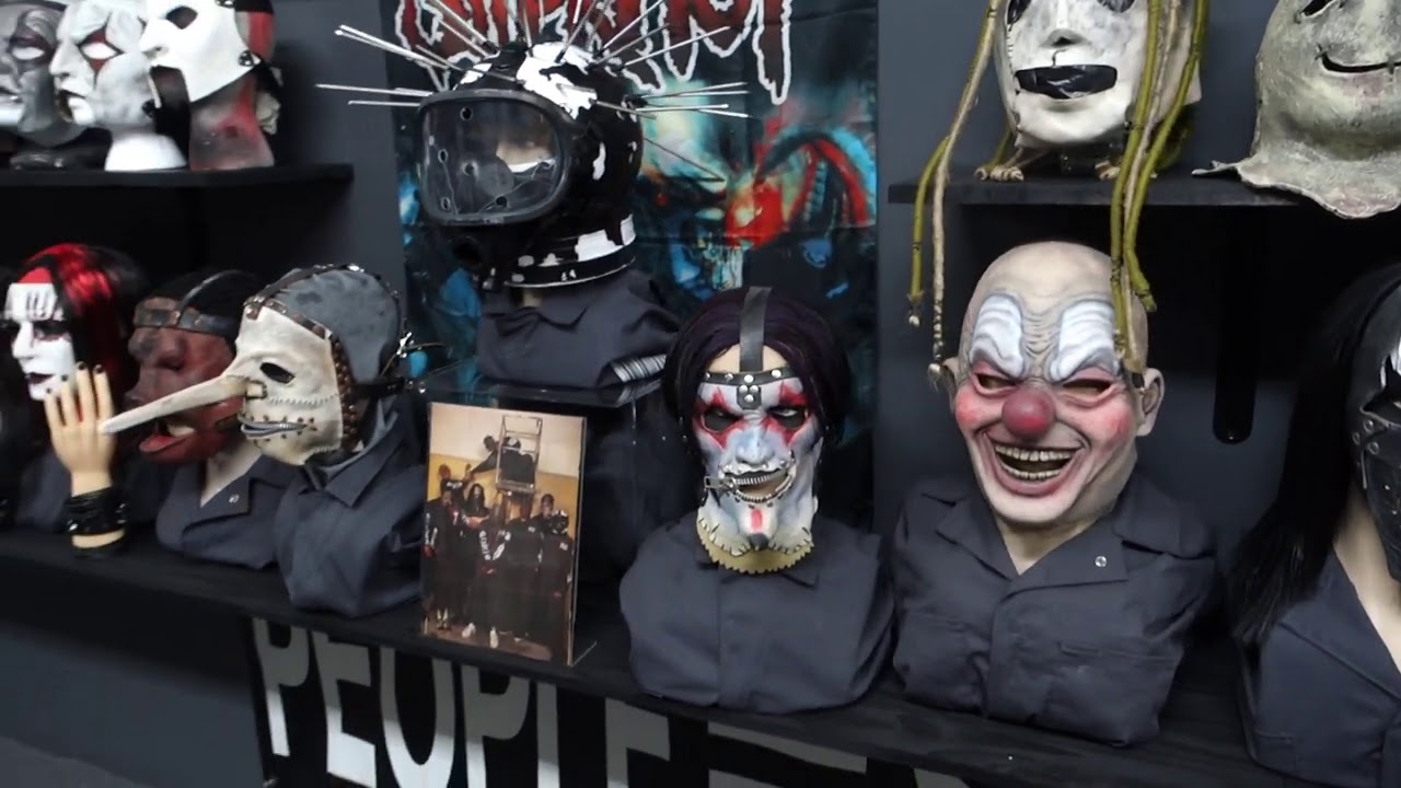 BIGGEST SLIPKNOT MASK COLLECTION IN THE WORLD!