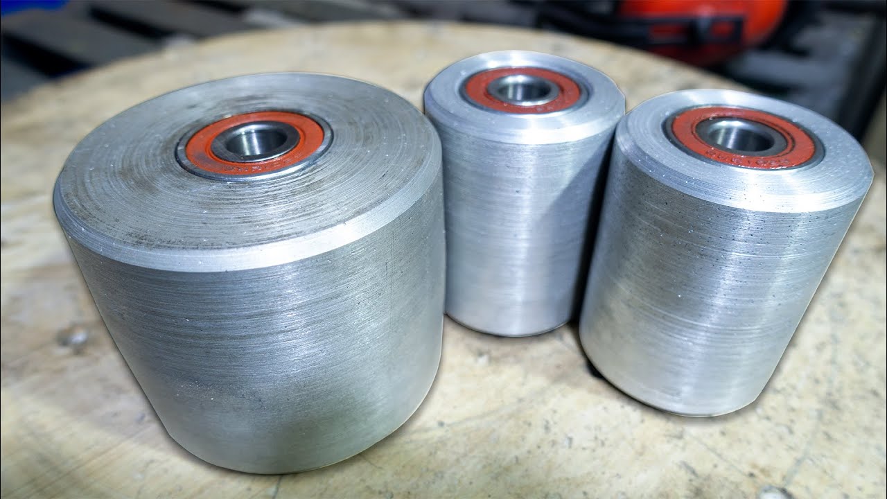DIY 2x72 Belt Grinder Wheels