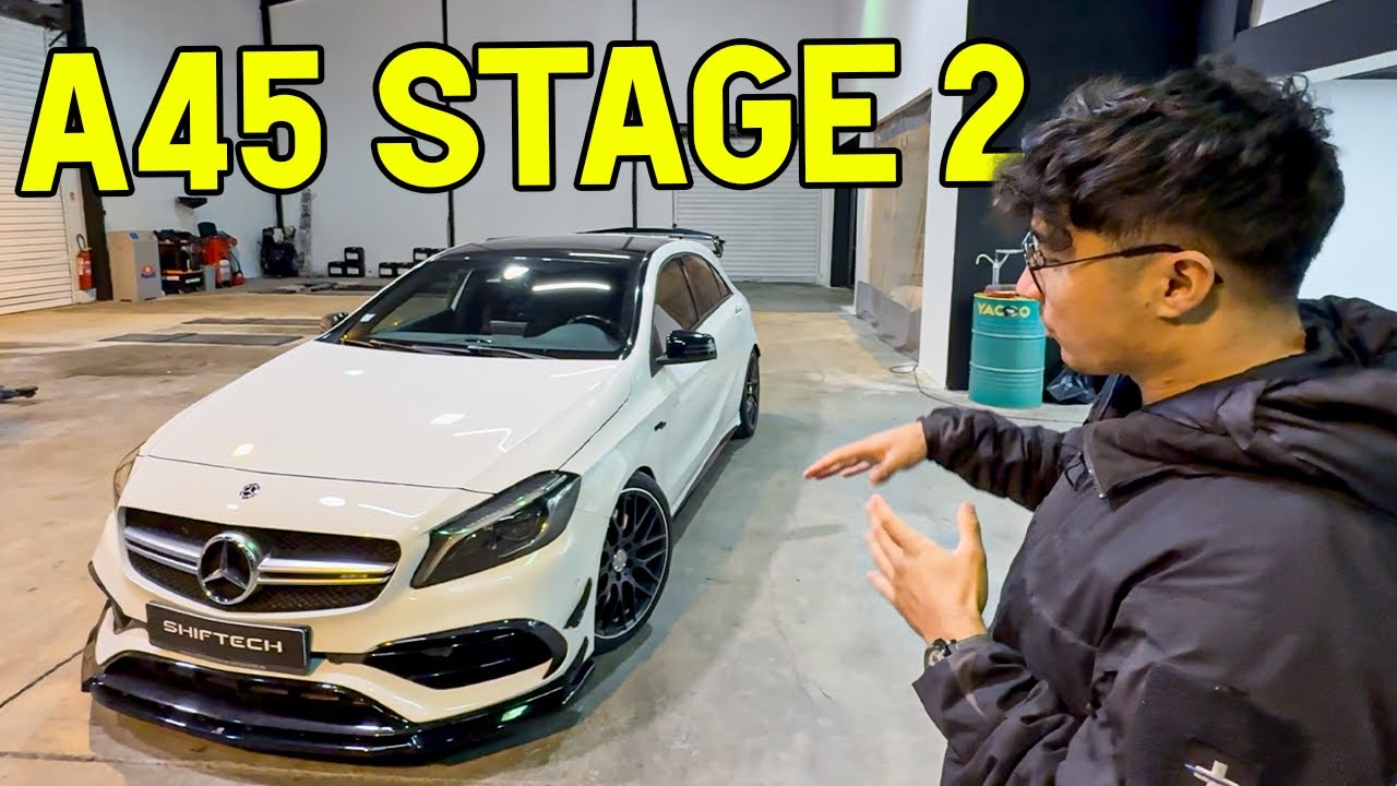 On prépare sa A45 AMG en stage 2 !