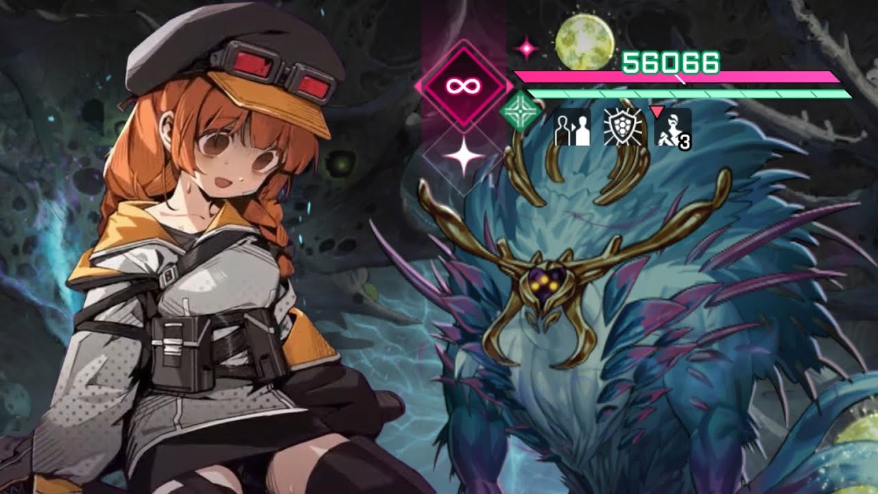 Spore Beryl 2 turns Clear vs Elemental Spirit 9/9 - Nebula Distortion | Chaos Zero Nightmare