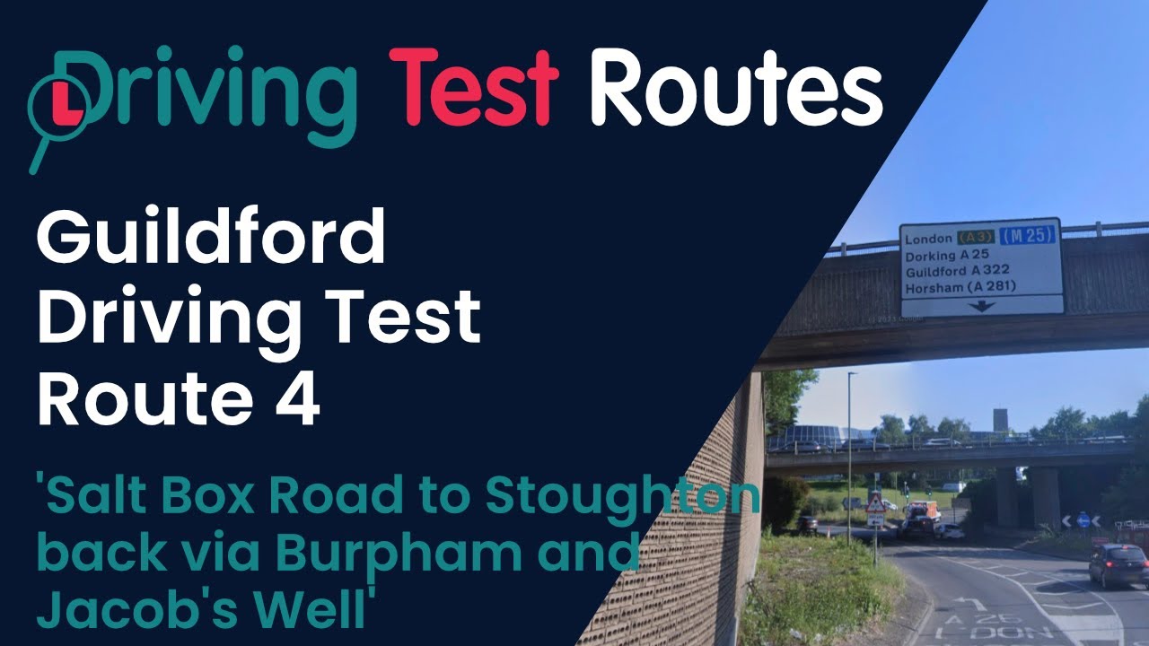Guildford Driving Test Route 4