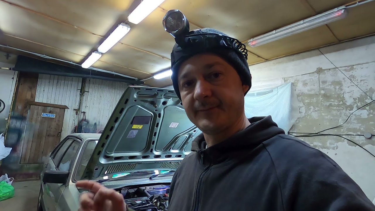AUDI 80 B2 SC #8 Замена ремня ГРМ Мотор JN / Timing belt replace