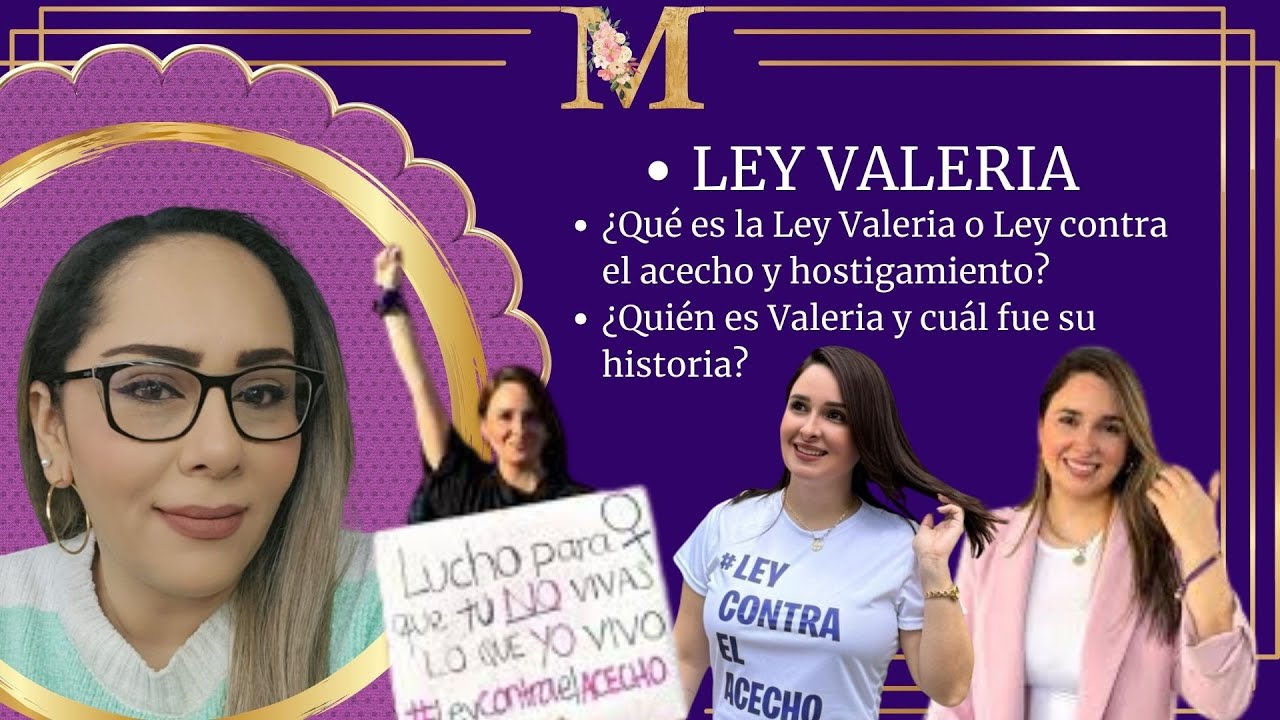 LEY VALERIA: ¿Qué es la Ley Valeria o Ley contra el acecho? ¿Quién es Valeria?