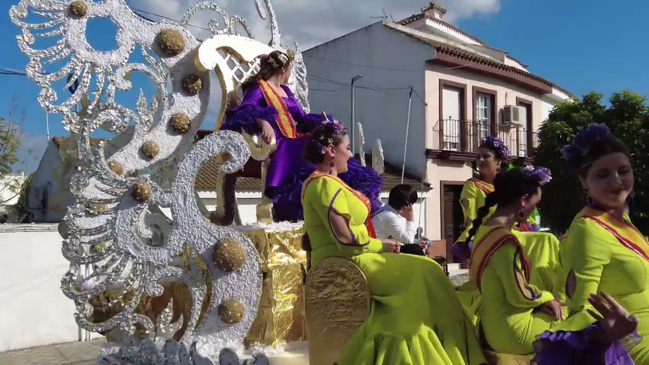 OFRENDA DE FLORES,FIESTAS DE MAYO 2025,HDAD SOLEDAD CORONADA,HUEVAR 1 MAYO 2025,NENO1957HUEVAR