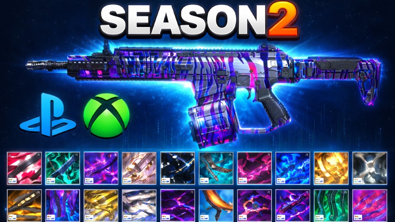 ALL *NEW* SEASON 2 CAMOS in BO7 / WARZONE 🔥 (Ranked & Top 250)