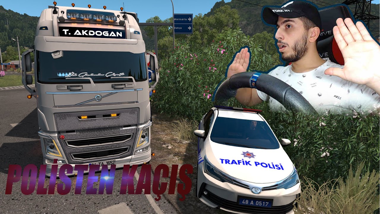 DORSELİ TIRLA GERİ GERİ GİTME CHALLENGE! (POLİSE YAKALANDIK!) | MUĞLA-KÖYCEĞİZ YOLCULUĞU! |