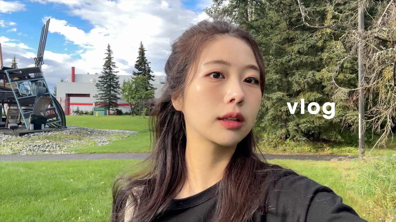 eng | 알래스카대학교 개강 브이로그 : 교수님한테 빌고, 전교생 앞에서 노래부르고, 길 잃어버리고, 총체적 난국