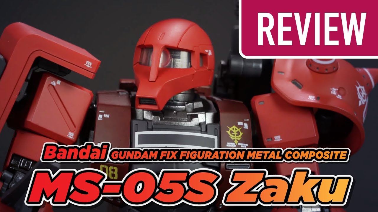 MS-05S Zaku Ⅰ (Char dedicated machine) Bandai Gundam Fix Figuration Metal Composite 1023