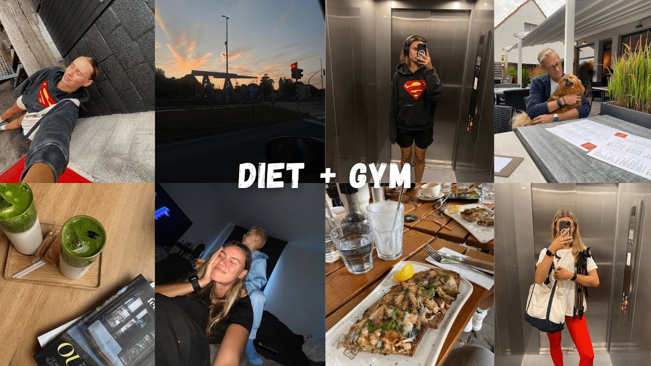 HEALTHY WEEK // diet, gym, modeling,...