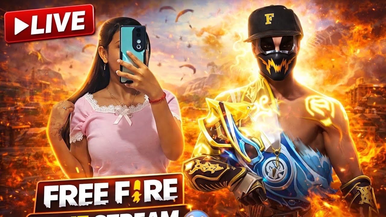 Free Fire LIVE 🔥 Clutch or Choke? Come Watch 👀
