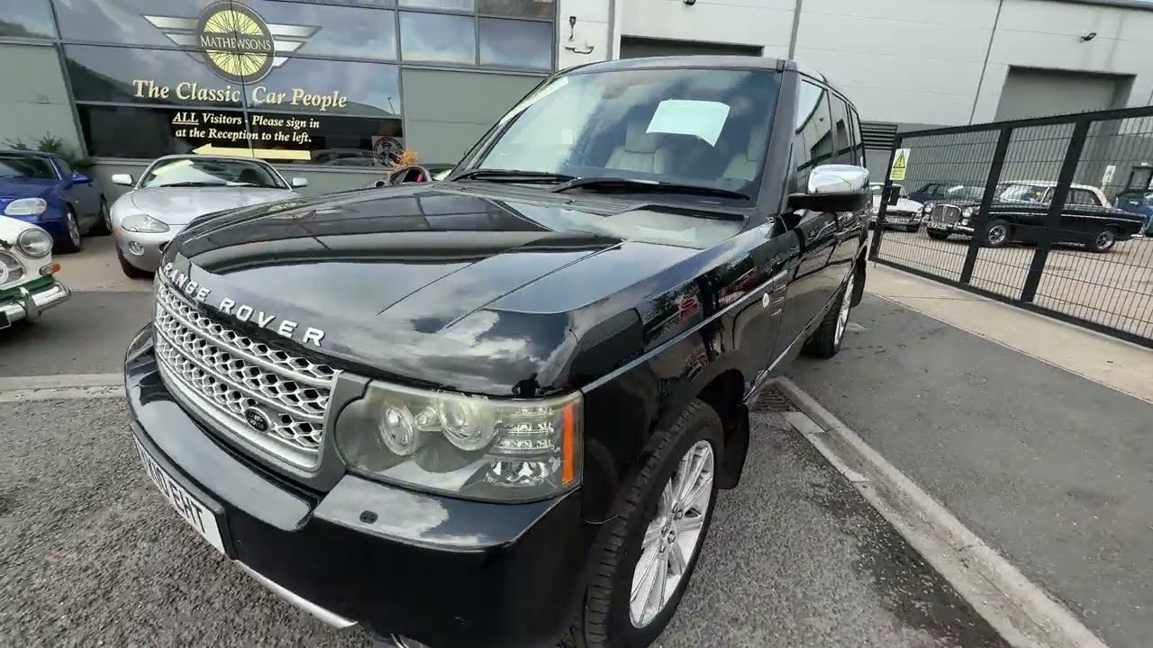 2010 LAND ROVER RANGE ROVER AUTOB | MATHEWSONS CLASSIC CARS | AUCTION: 30 & 31 JULY & 1 AUGUST 2025