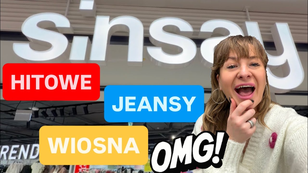 SINSAY🔥BAJKA NOWOŚCI🔥najmodniejsze spodnie jeansowe🔥śliczna bluzeczka🔥mierzymy🔥przegląd🔥