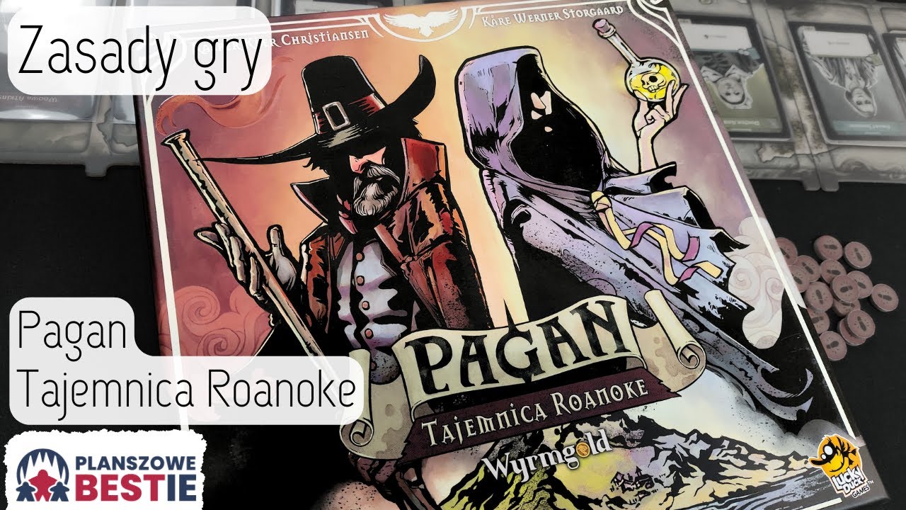 Planszowe Bestie #357 - Pagan Tajemnica Roanoke - Zasady - 23.04.2024