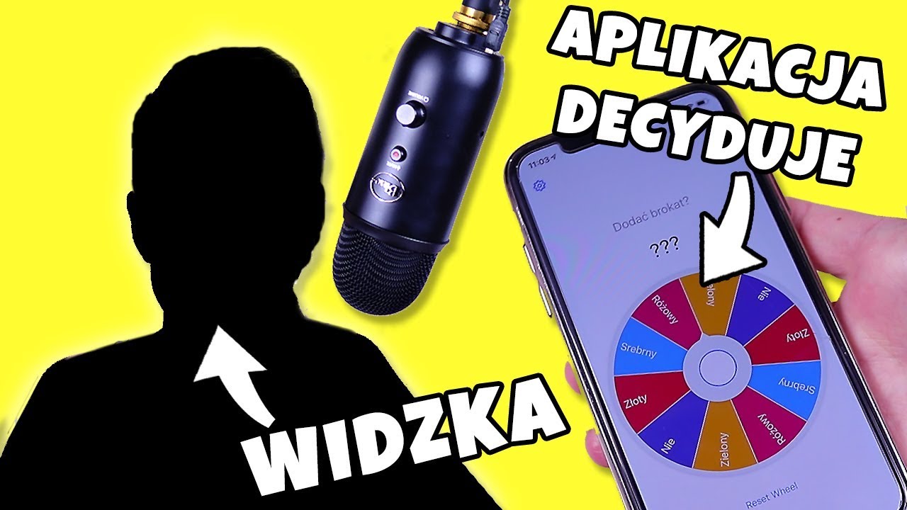 ROBIĘ SLIME WEDŁUG DECYZJI APLIKACJI! WIDZKA PODKŁADA GŁOS - Robi Za Mnie Voiceover!