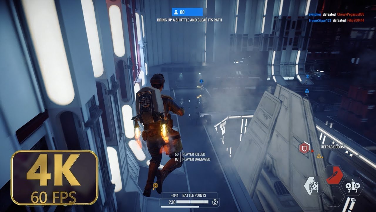 Star Wars Battlefront 2: Galactic Assault Gameplay (No Commentary) 4K 60FPS