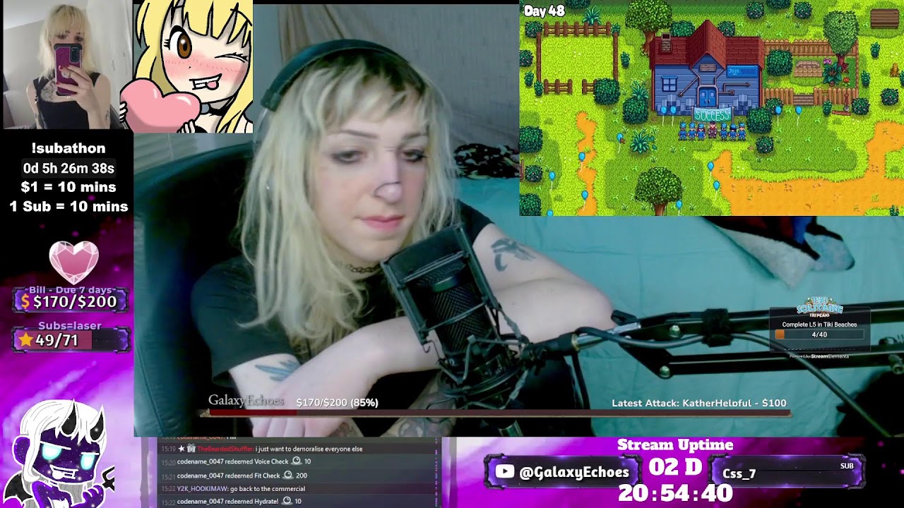 Trans Goth Girl Makes Art, and plays games or something