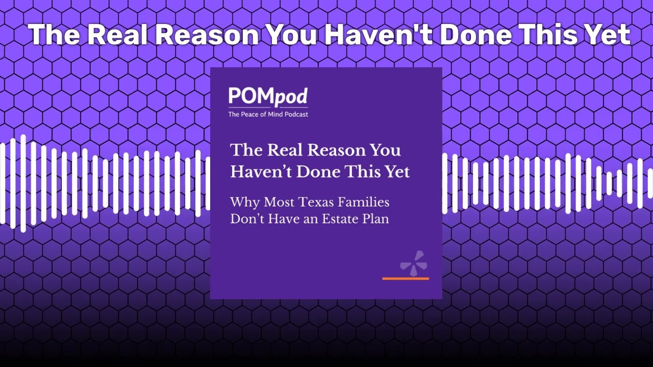 The Real Reason You Haven't Done This Yet | POMpod: The Peace of Mind Podcast