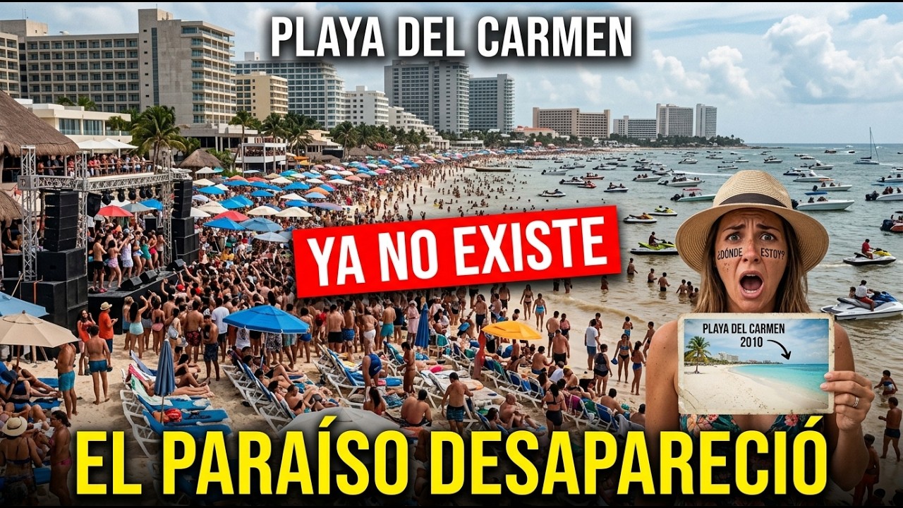 Playa del Carmen Ya No Existe: Cómo Destruyeron el Caribe Más Hermoso de México