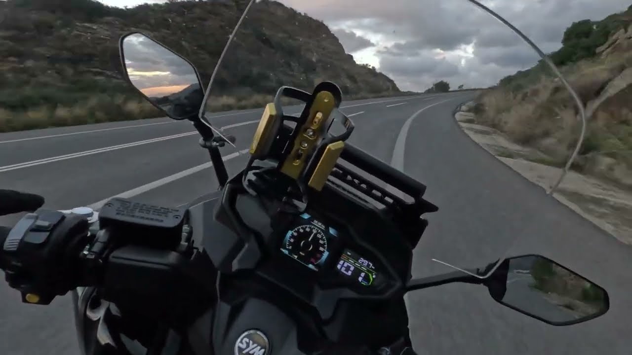 Maxsym TL 508 #Ride on lake kourna#Chania#creta