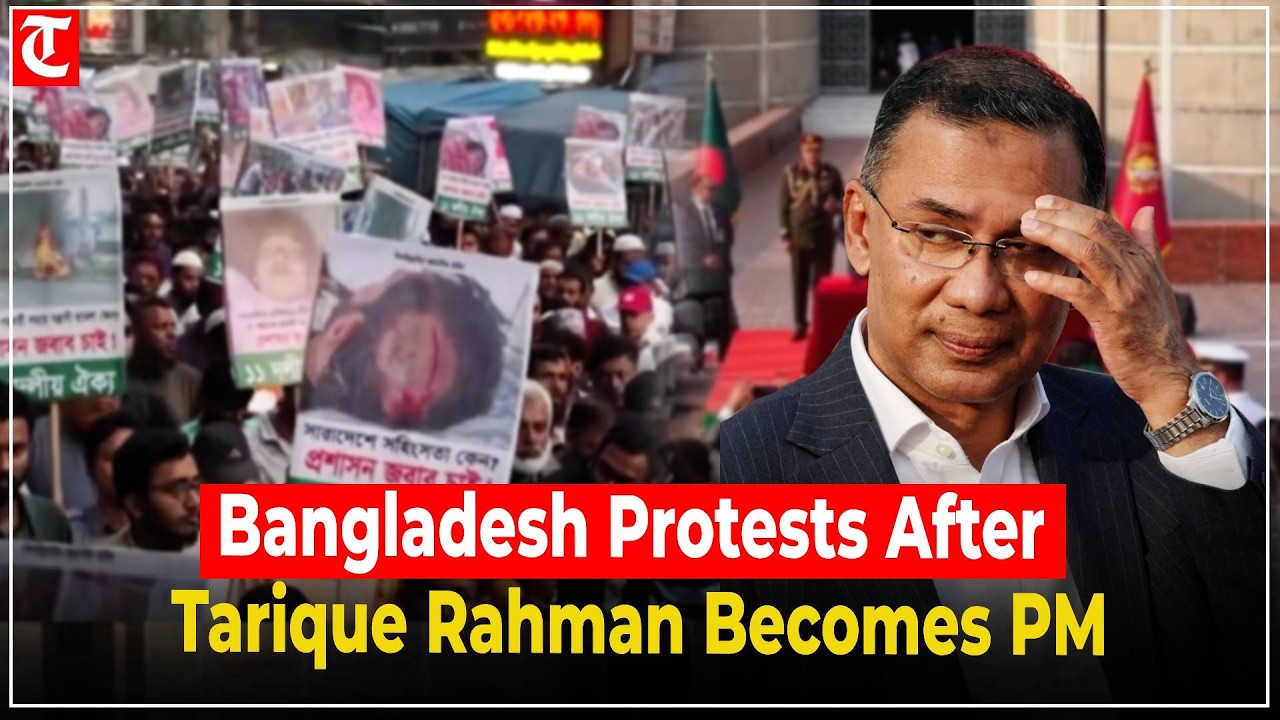 Bangladesh Erupts: Tarique Rahman Sworn In as PM, Protests Hit the Streets
