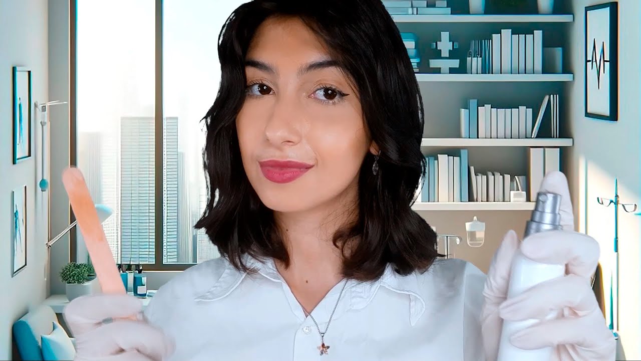 ASMR Exame dos Nervos Cranianos COMPLETO