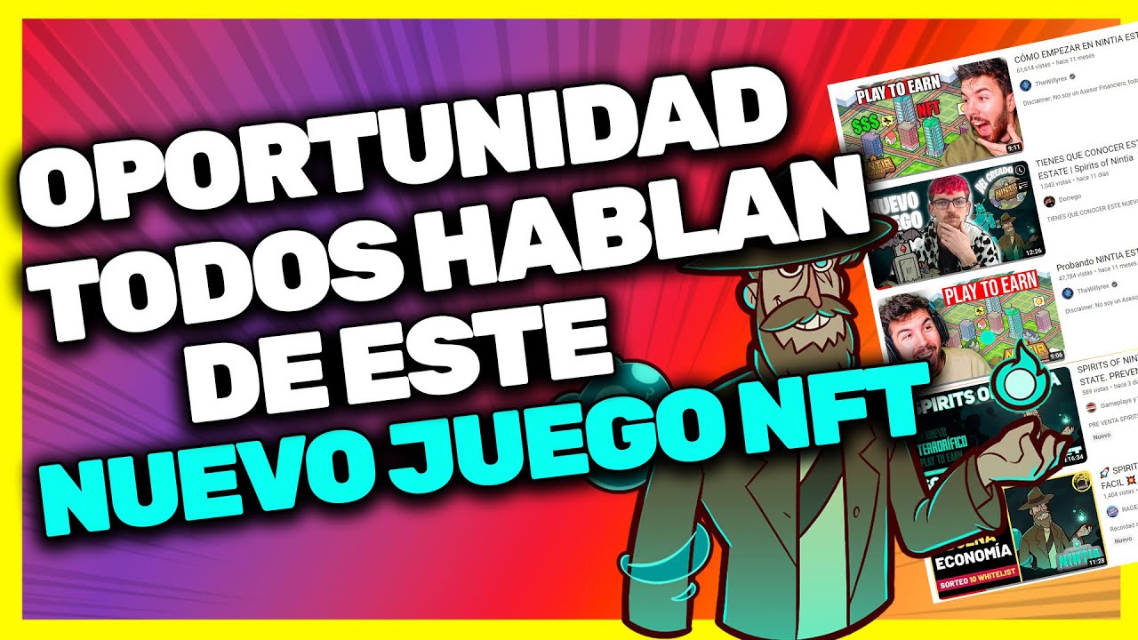 NUEVO JUEGO NFT - GANA DINERO CON POCA INVERSION 🚀 SPIRITS OF NINTIA