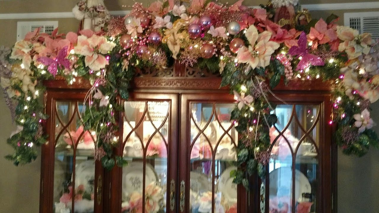 Christmas 2017-China Closet Decor Dining Room-Part 15 in Series 2017