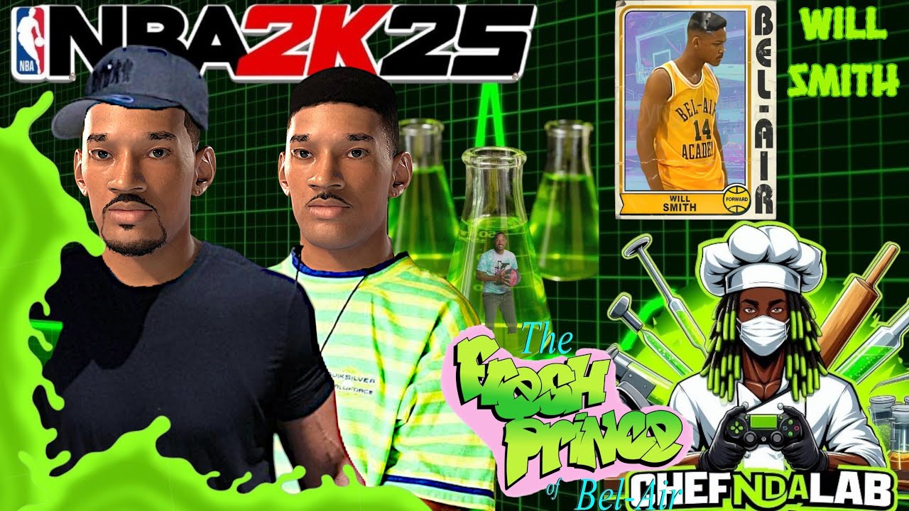 The Realest Will Smith NBA 2k25 Face Creation (Chef's Edition) 💪🏾🔥🔥