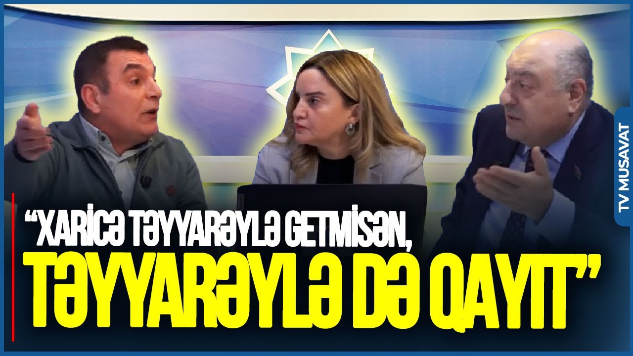 “Xaricə təyyarəylə getmisən, təyyarəylə də QAYIT”-YAP-çı deputatla partiya sədri arasında GƏRGİNLİK