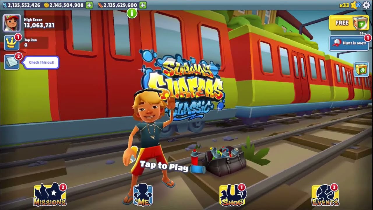 7.59 Hours Compilation Subway Surfers / Subway Surf Gameplay /2026/ Play ON PC Subway Surfer HD