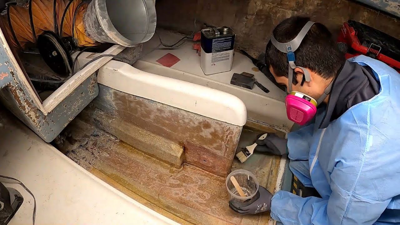 Project Seahorse: E4 Reinforcing Cabin Sole & Centerboard Trunk