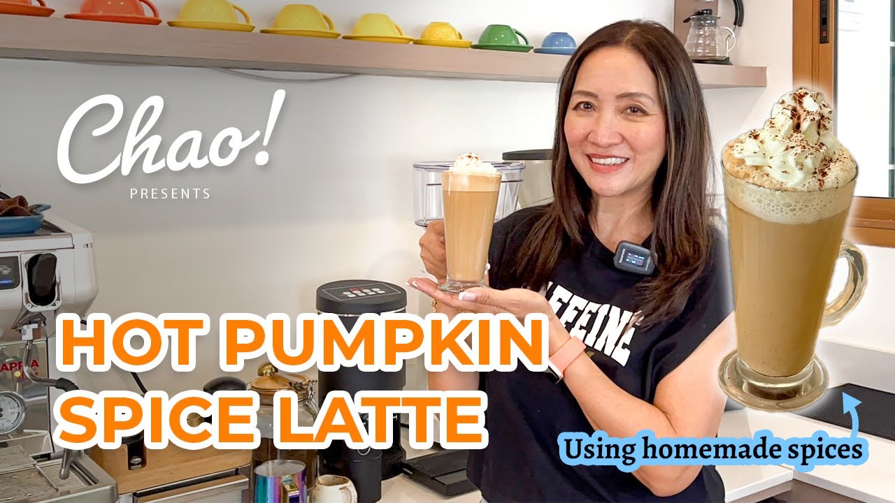 MAKE HOMEMADE PUMPKIN SPICE LATTE AT HOME OR YOUR CAFES - PART 2