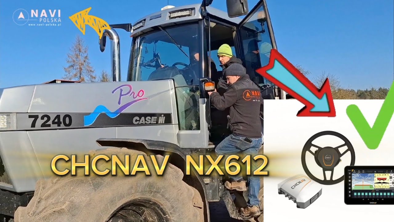 Łukasz Kłosowski Magnum 7240 Pro Silver z Nawigacją CHCNAV NX612 www.navi-polska.pl
