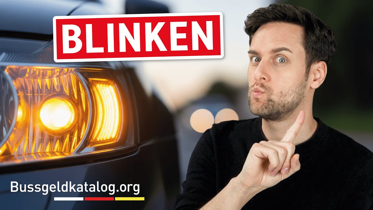 Blinken oder nicht blinken? Diese Regeln solltet ihr kennen 😄☝️