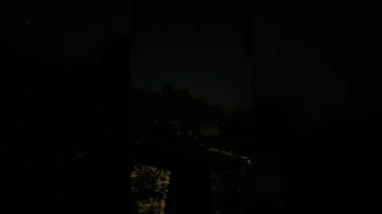 I think you’re gonna see the big dipper Polaris and some planes from Tampa airport