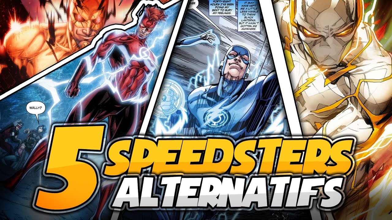 LES VERSIONS ALTERNATIVES DE FLASH !! #superhero #comics #flash #dc #dcuniverse #dccomics